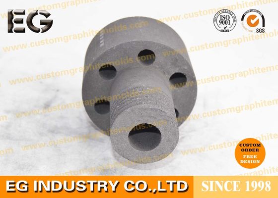China Diâmetro 18mm Mools de grafite personalizados de alta pureza cabeça de pressão de grafite de molde feminino para resistência industrial a altas temperaturas fornecedor